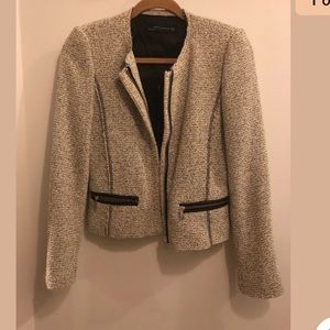 Zara Tweed Jacket Sz XS